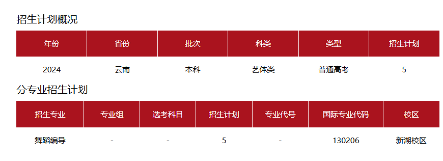 湛江科技学院2024年云南省招生计划